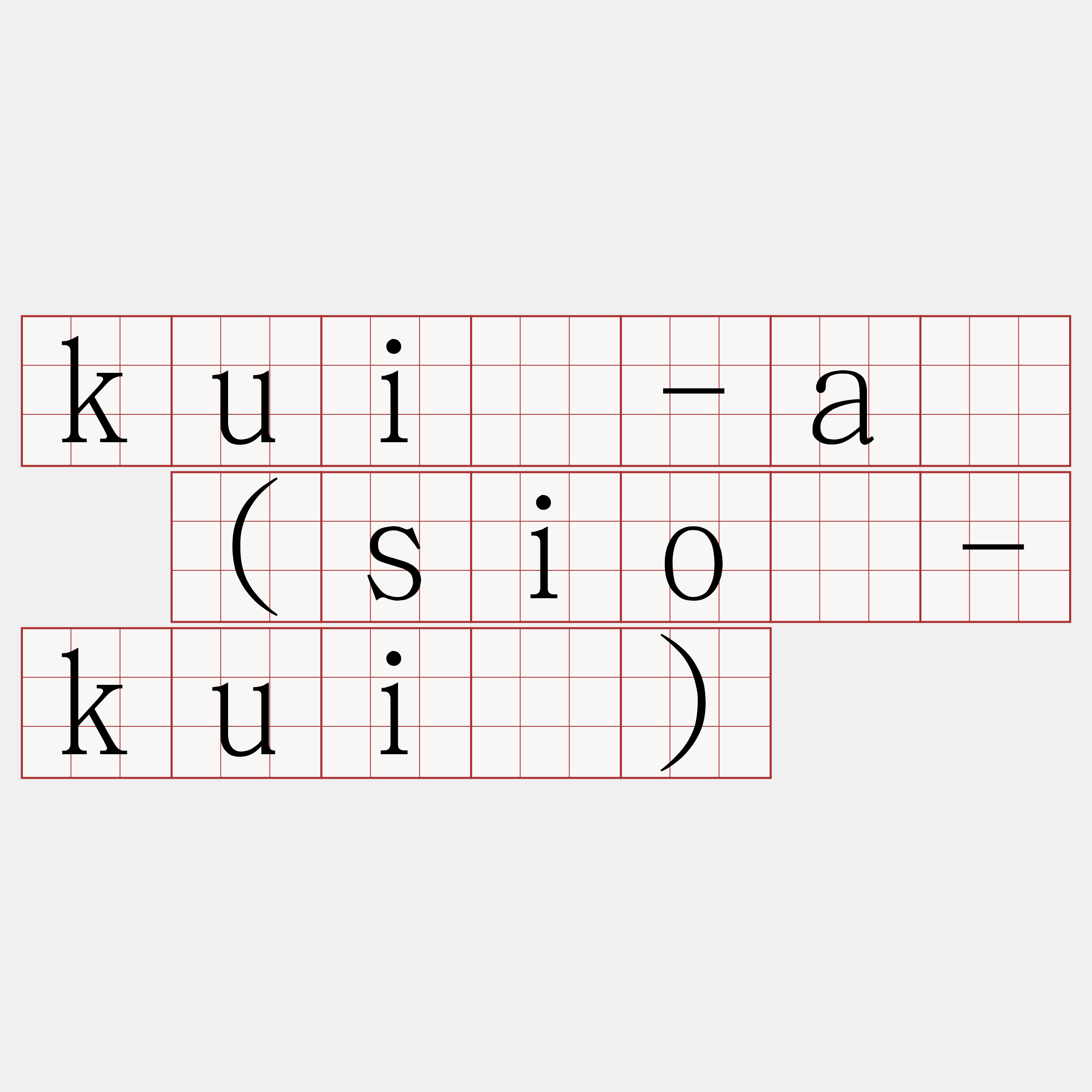 kuí-á (sió-kuí)